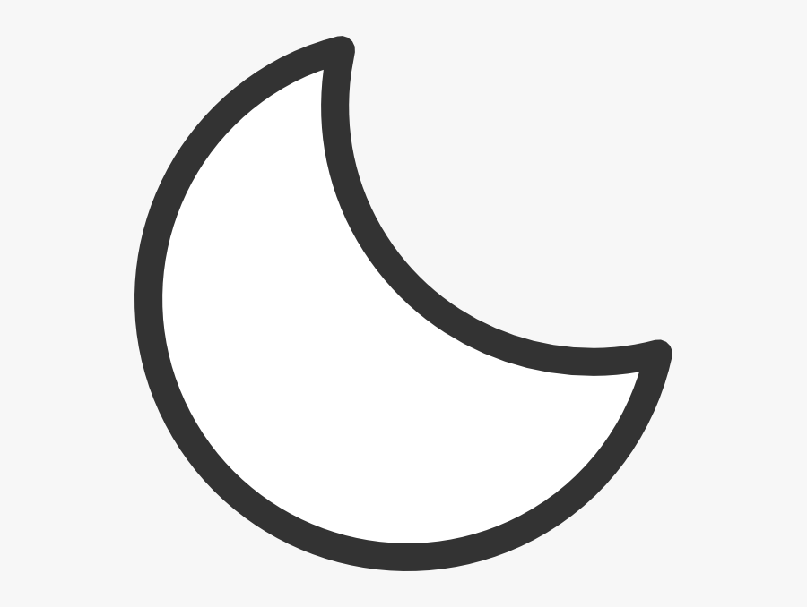 Moon Black And White Black Stars And Moon Clipart - Clipart Moon Black And White, Transparent Clipart