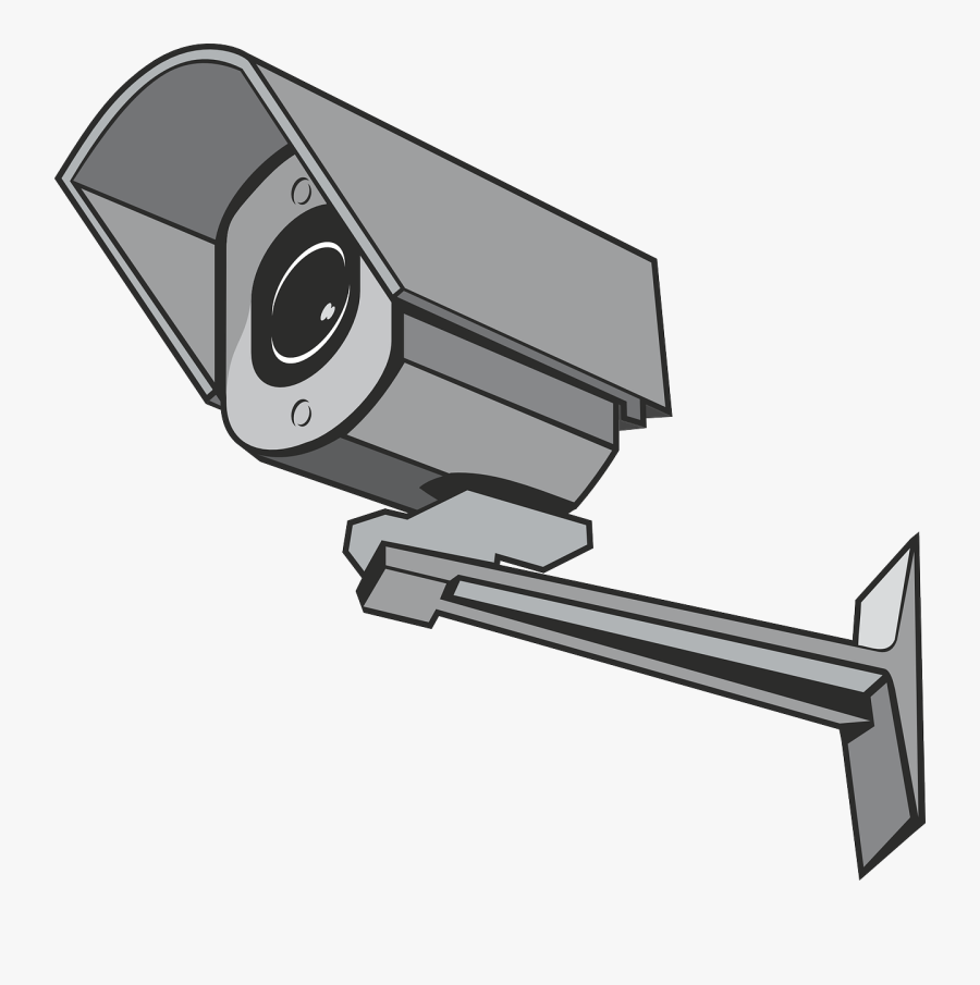28 Collection Of Video Surveillance Camera Clipart - Security Camera Clip Art, Transparent Clipart