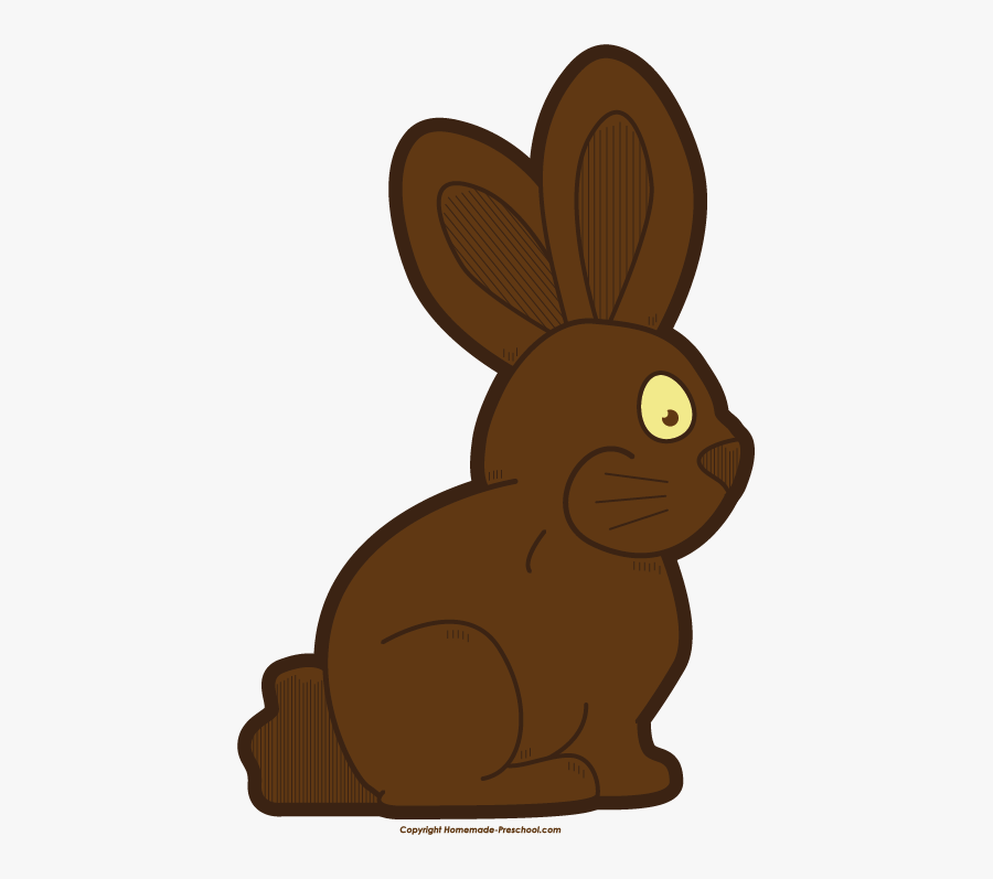 Bunny Free Easter Clipart - Chocolate Bunny Clip Art, Transparent Clipart