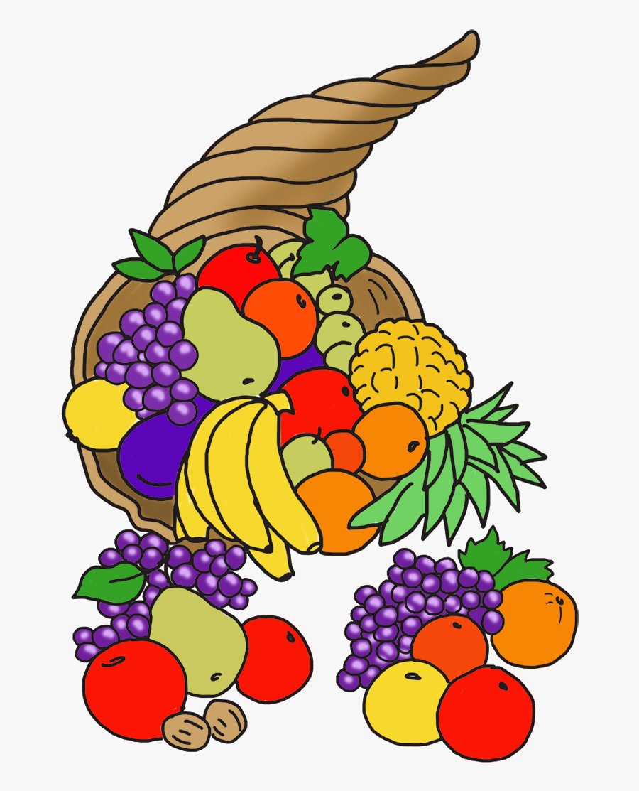 Table Captivating Thanksgiving Clipart 18 Cornucopia - Happy Thanksgiving Clip Art Cornucopia, Transparent Clipart