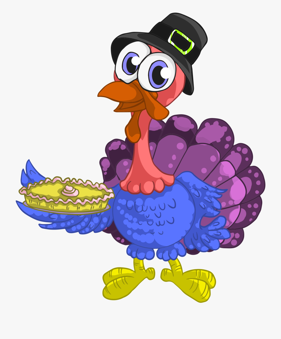 Turkey Bird Vector Png Transparent Image - Cartoon, Transparent Clipart