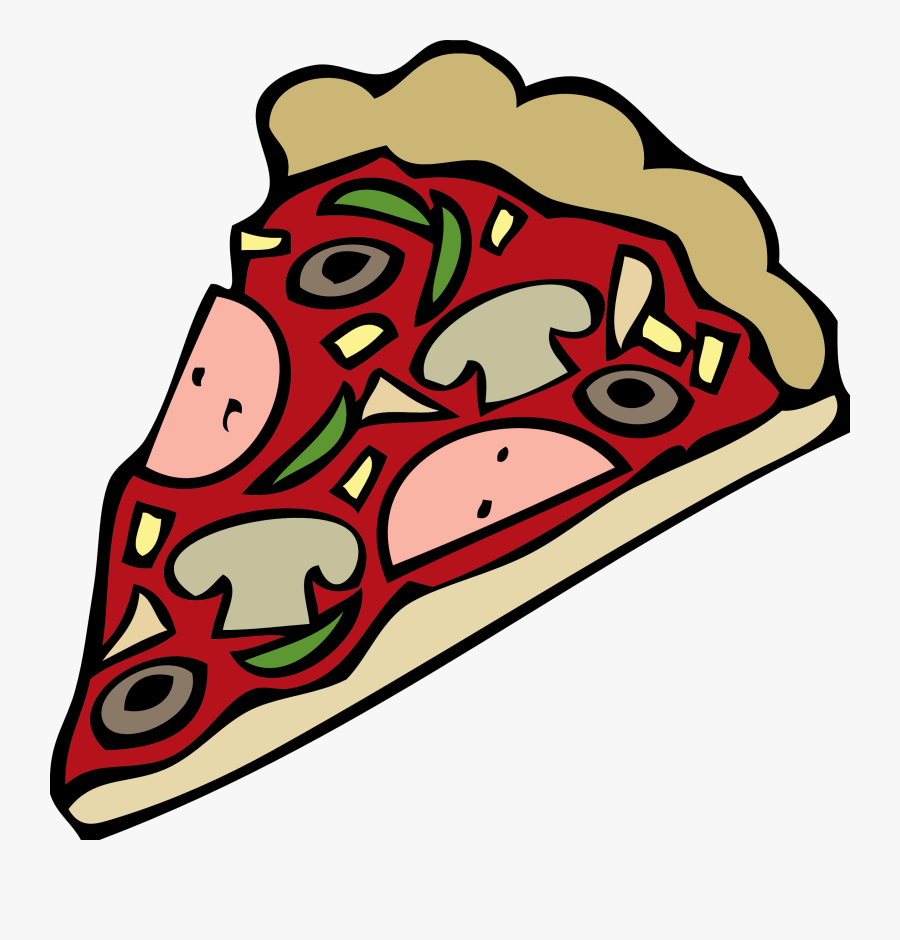 Pizza Clip Art - Pizza Cartoon No Background, Transparent Clipart