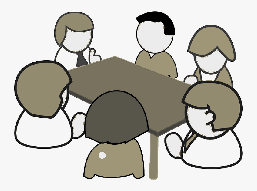 Meeting, Conference, People, Table, Scientists - Internal Committee For Sexual Harassment, Transparent Clipart