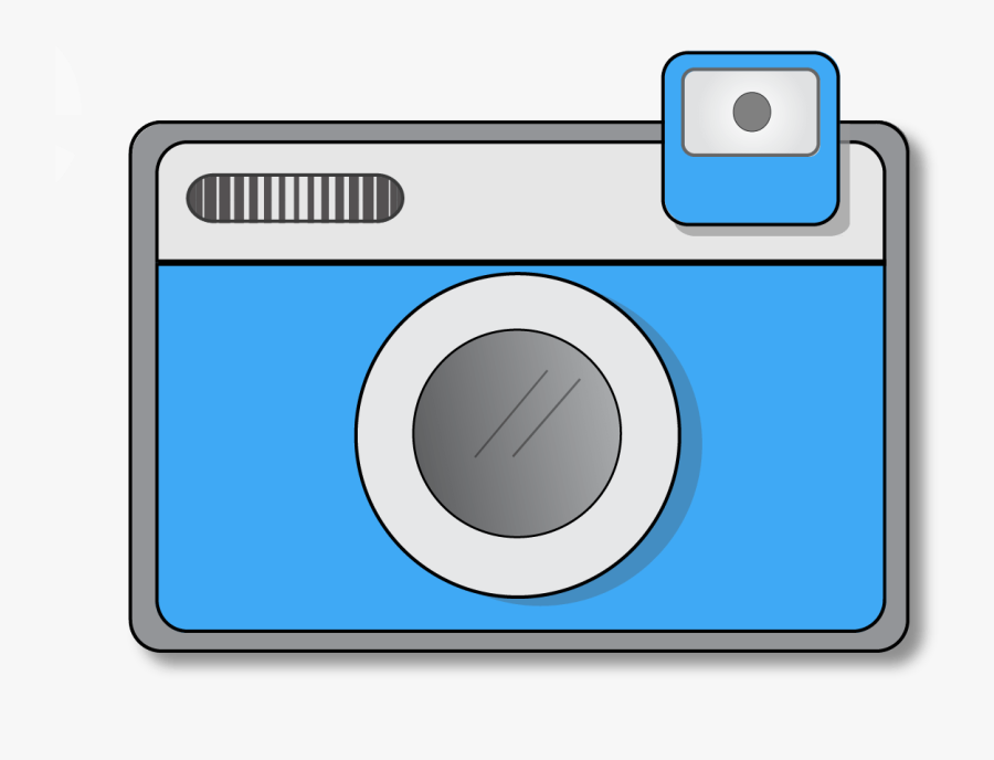 Old Camera Clipart Free Clip Art Image Image - Cute Camera Clipart Blue, Transparent Clipart