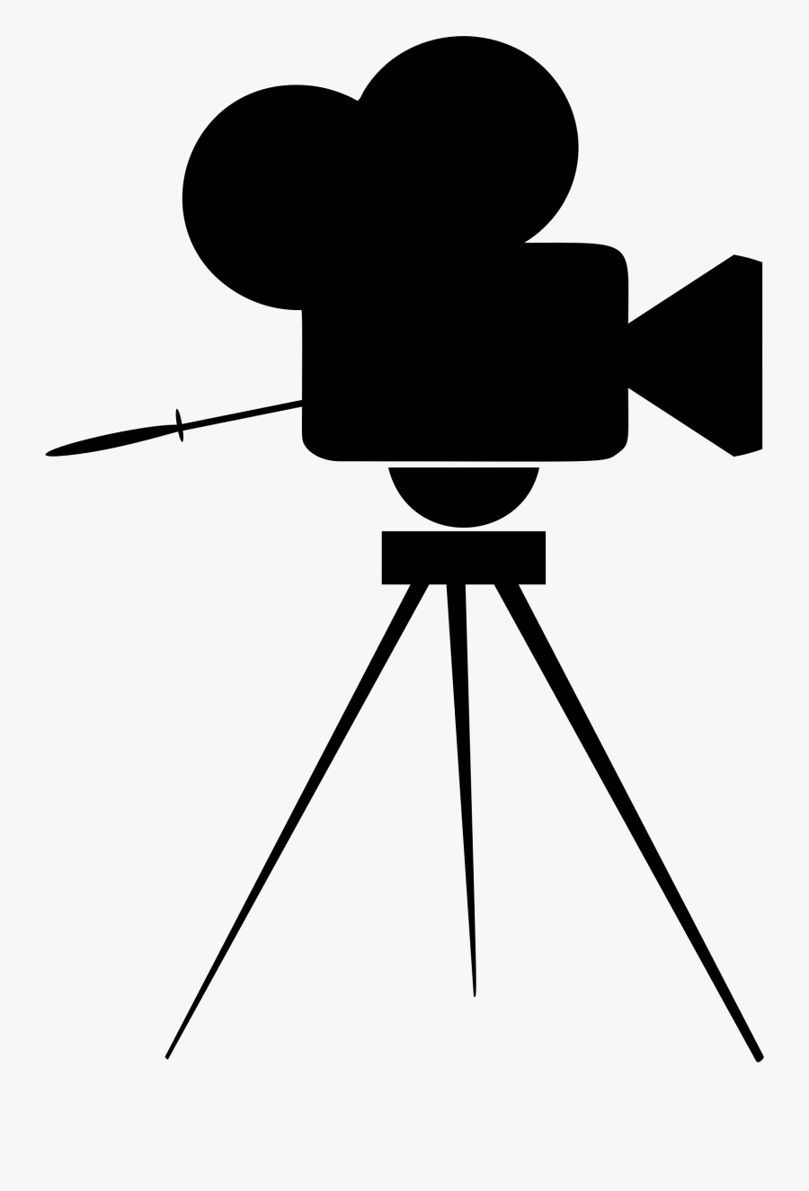 Vintage Movie Camera Icon - Movie Camera Logo Png, Transparent Clipart