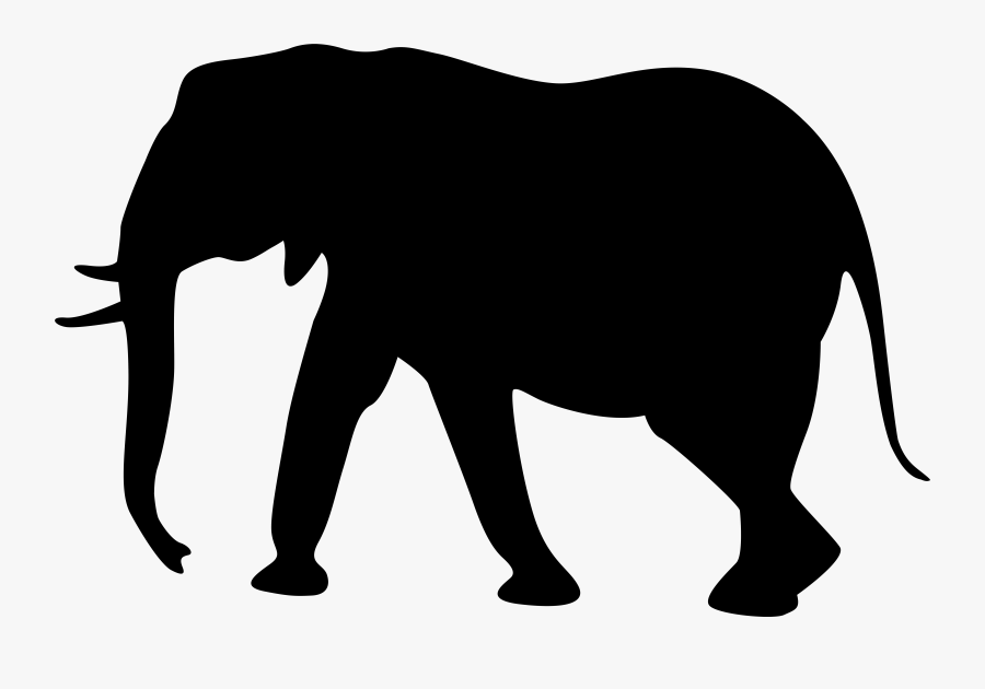 Elephant Clipart High Resolution - Transparent Transparent Background Elephant Clipart, Transparent Clipart