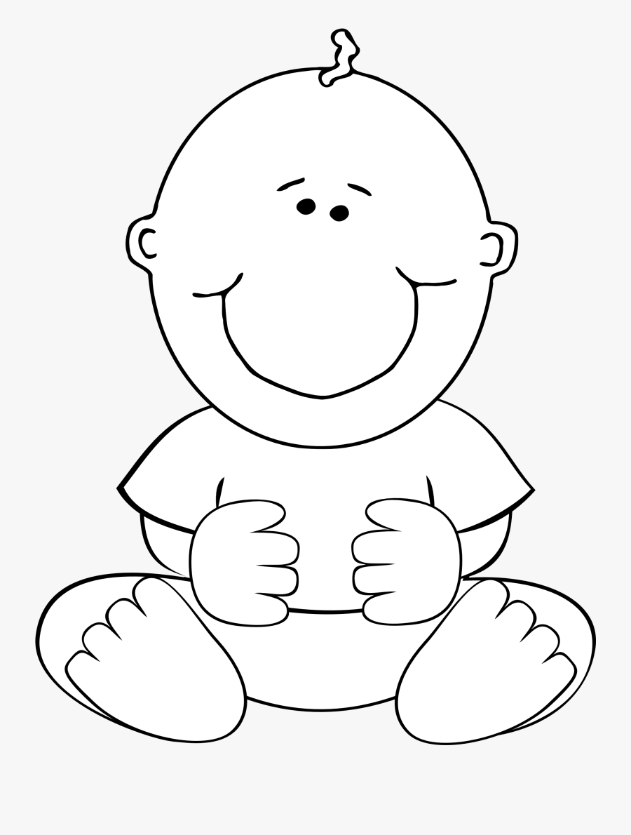 Baby Turkey Clipart Black And White - Babysitting Clipart Black And White, Transparent Clipart