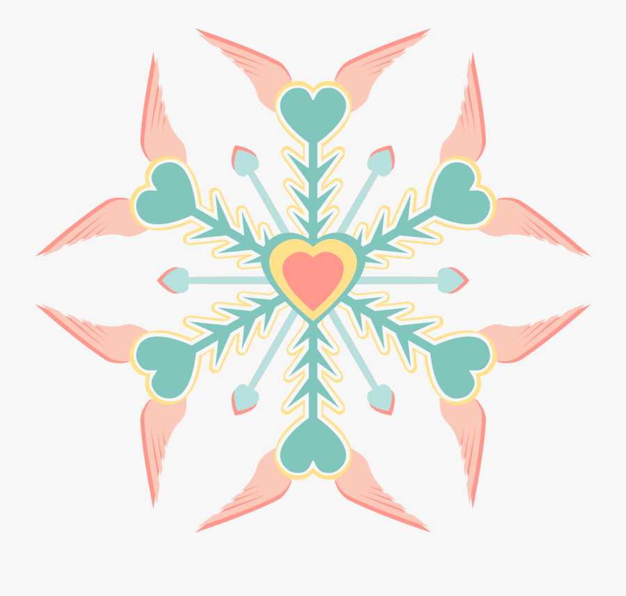 Sandy Hook Digital Snowflake - Snowflakes Colorful, Transparent Clipart