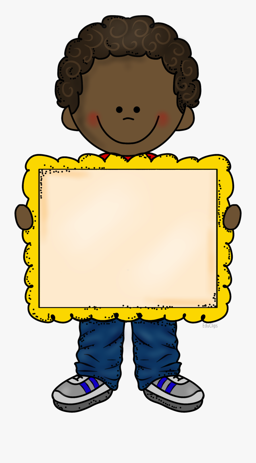 Teaching Clipart Cool Teacher - Boy With Tag Clipart, Transparent Clipart