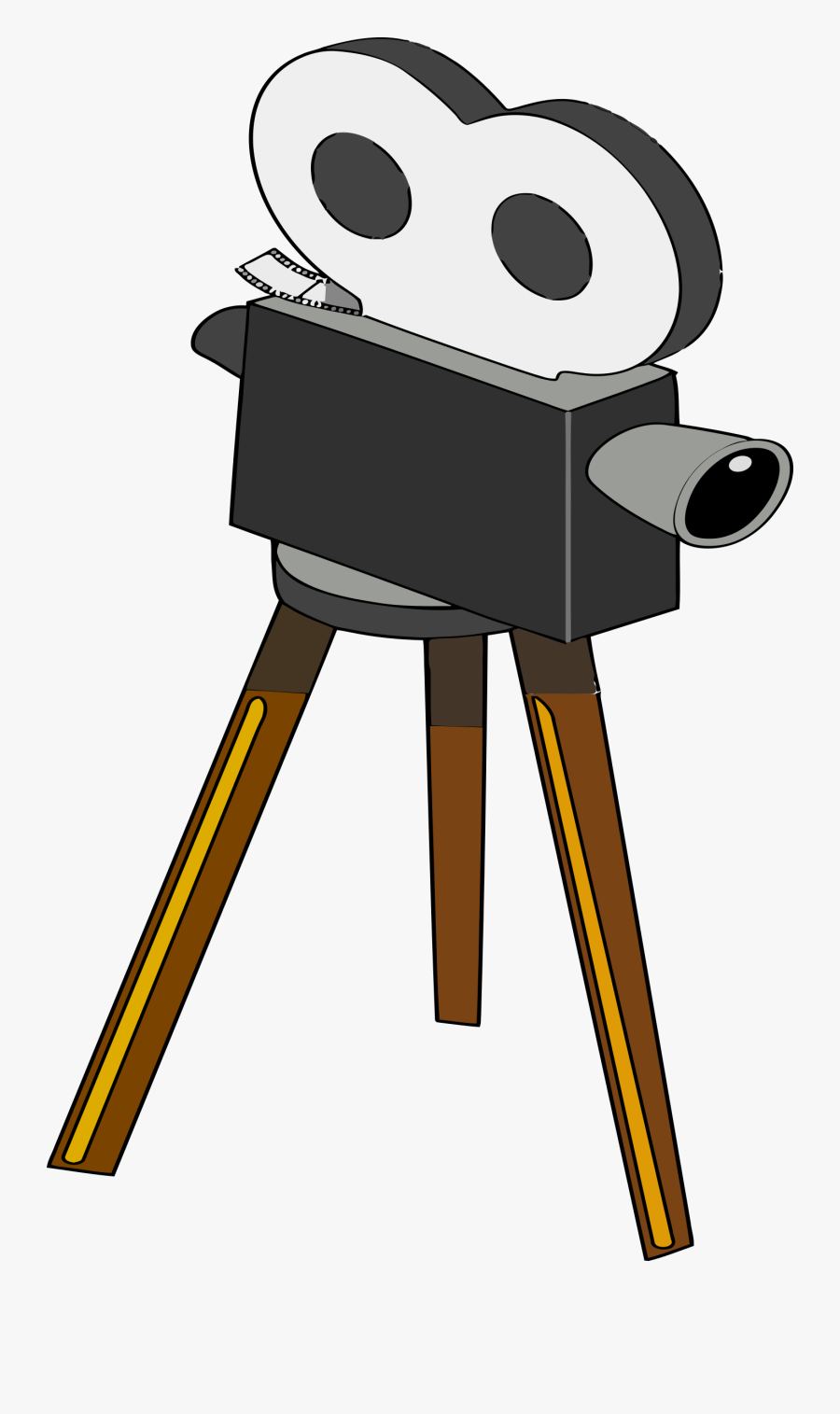 Transparent Camera Clipart - Clip Art Film Camera, Transparent Clipart