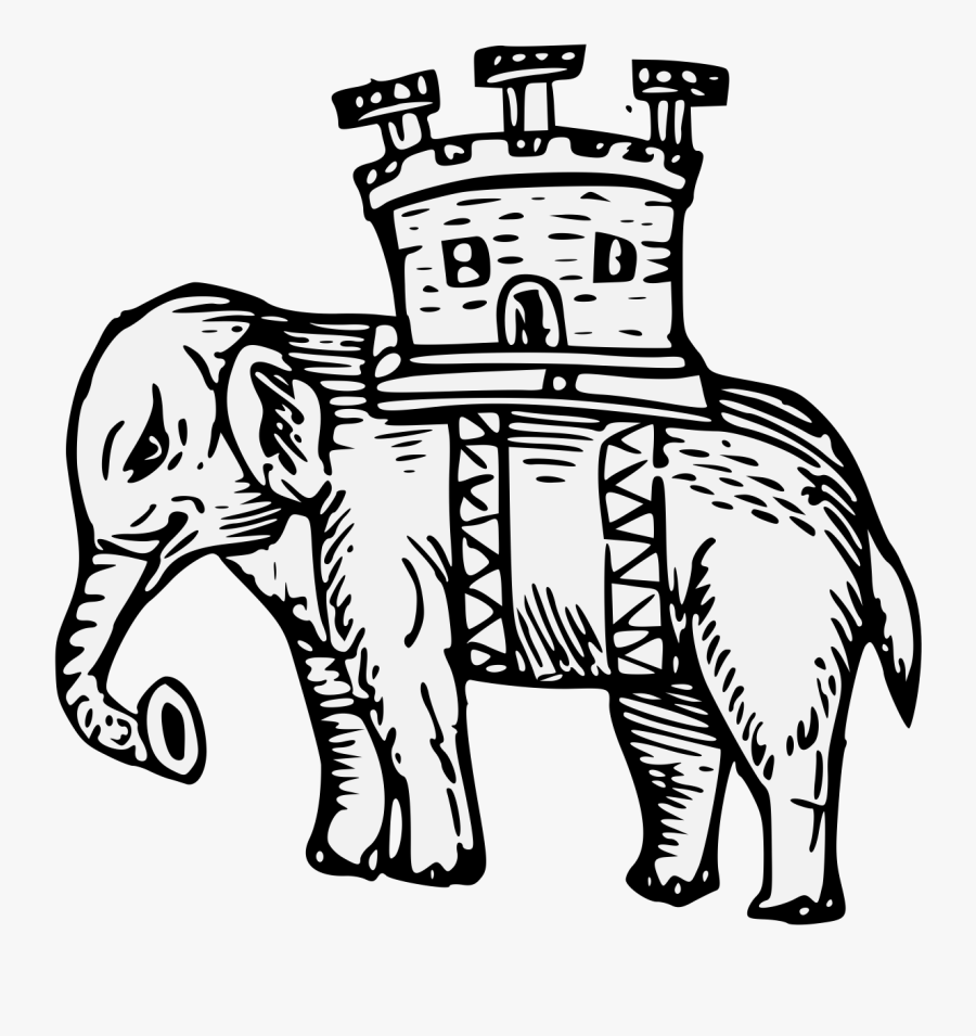 Indian Elephant Clipart , Png Download, Transparent Clipart