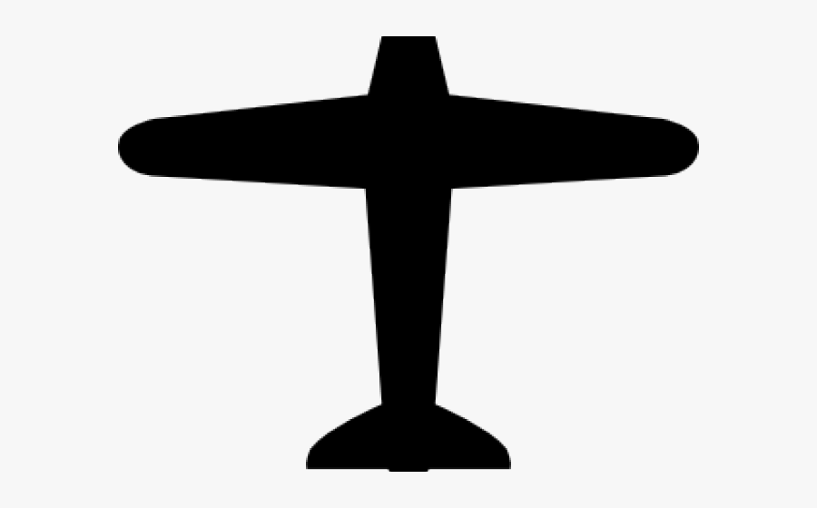 Old Airplane Clipart - Cross, Transparent Clipart