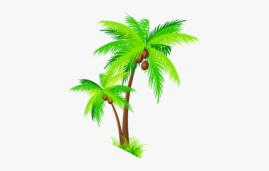 Palm Tree Clipart Kerala Coconut Tree - Transparent Background Palm Tree Png, Transparent Clipart