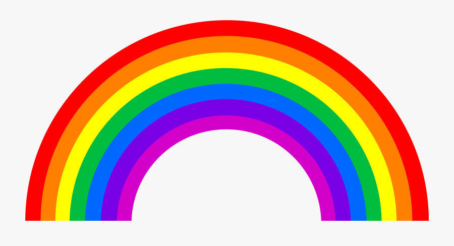 Free Rainbow Clipart - Transparent Background Rainbow Clipart, Transparent Clipart