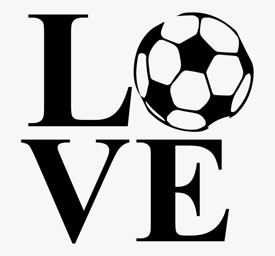 Volleyball Clipart Svg - Love Soccer Svg Free, Transparent Clipart