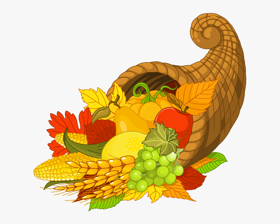 Thanksgiving Png Hd - Transparent Background Cornucopia Clipart, Transparent Clipart