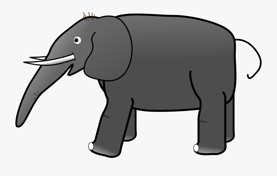 Elephant Big Image Png - Grey Elephant, Transparent Clipart