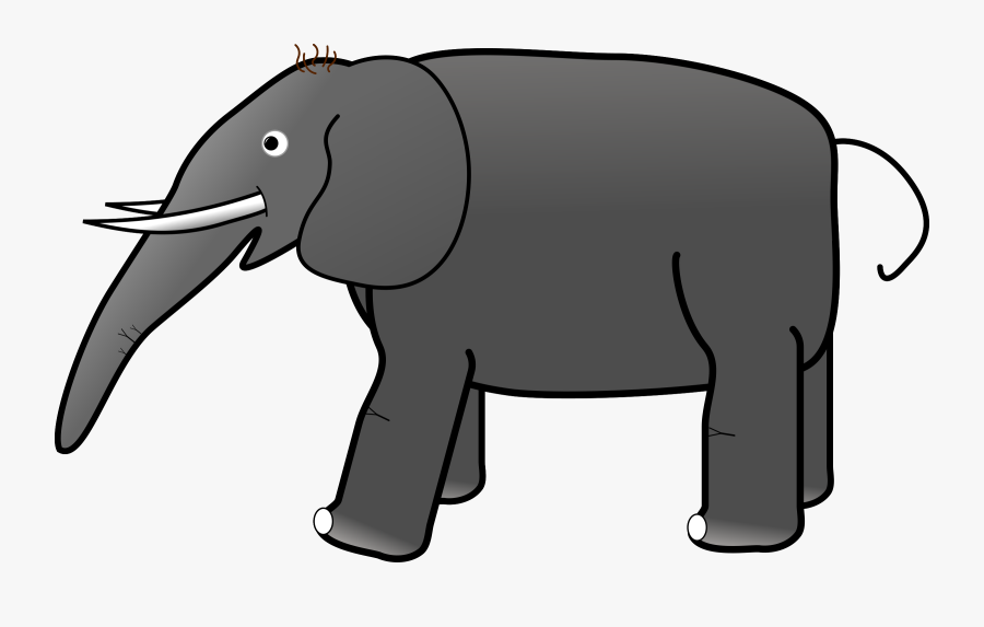 Elephant Big Image Png Grey Elephant Free Transparent Clipart