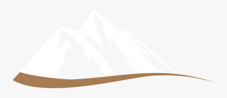 Transparent Mountain Clip Art - Mountains Transparent White, Transparent Clipart