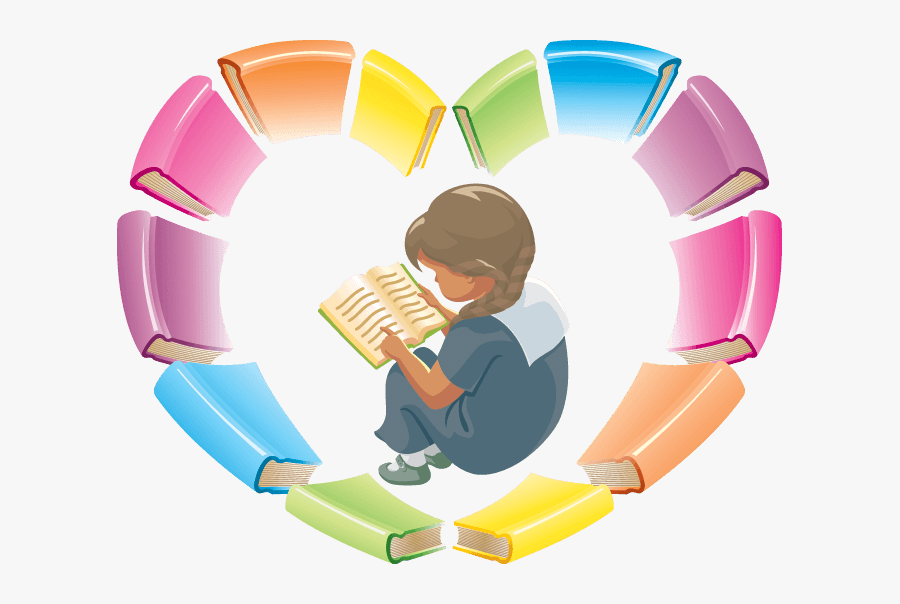 Love Reading Books Clipart, Transparent Clipart
