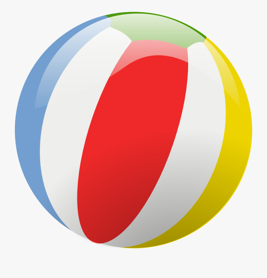 Ball,football,volleyball - Transparent Background Beach Ball Clipart, Transparent Clipart