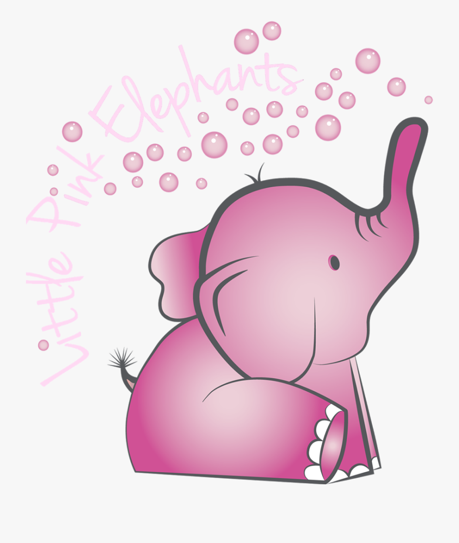 Elephant Clipart Animals Elephants - Elephants Pink, Transparent Clipart