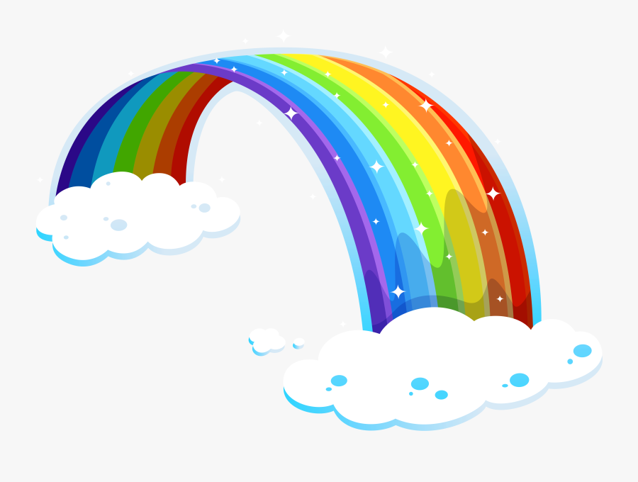 Free Clip Art Rainbows - Rainbow Clipart Png, Transparent Clipart