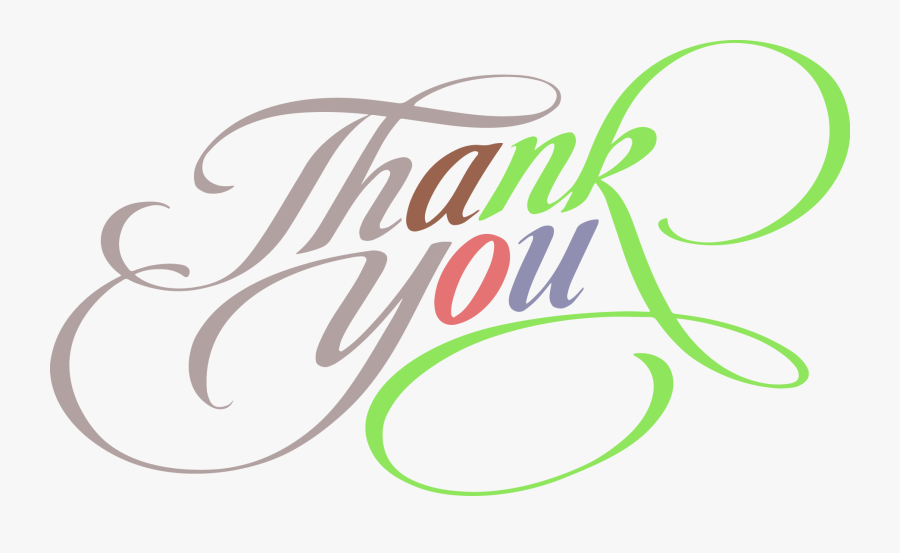 Cat Clipart Thank You Clipart Image - Thank You In Png, Transparent Clipart