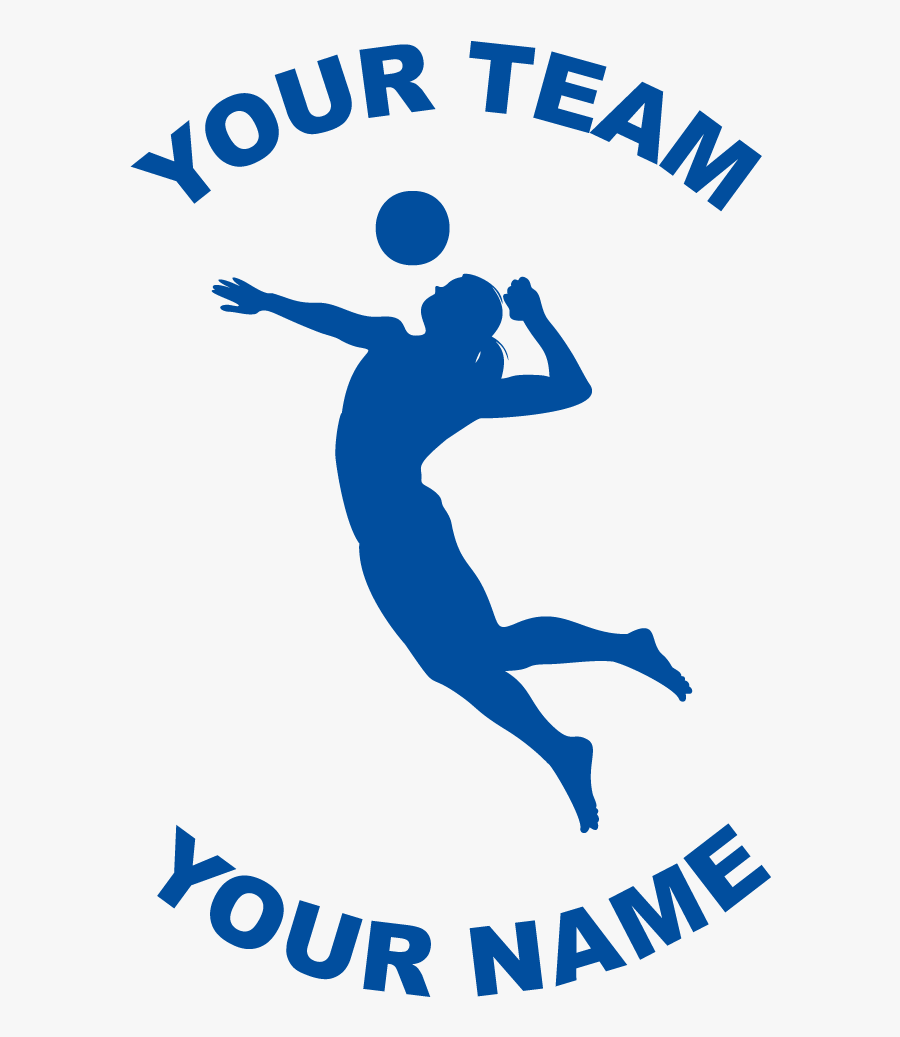 Customize Any Volleyball Fundraiser Sticker - Poster, Transparent Clipart