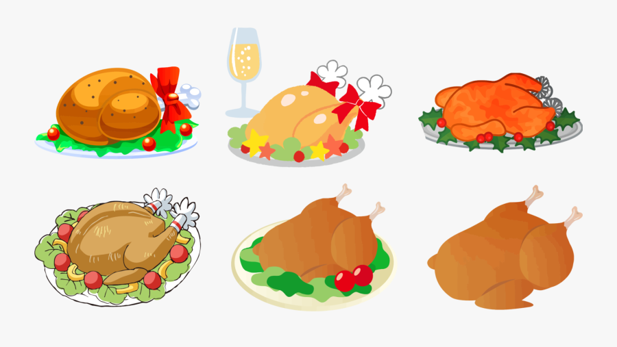 Turkey Clipart Christmas - 火 雞 卡通, Transparent Clipart