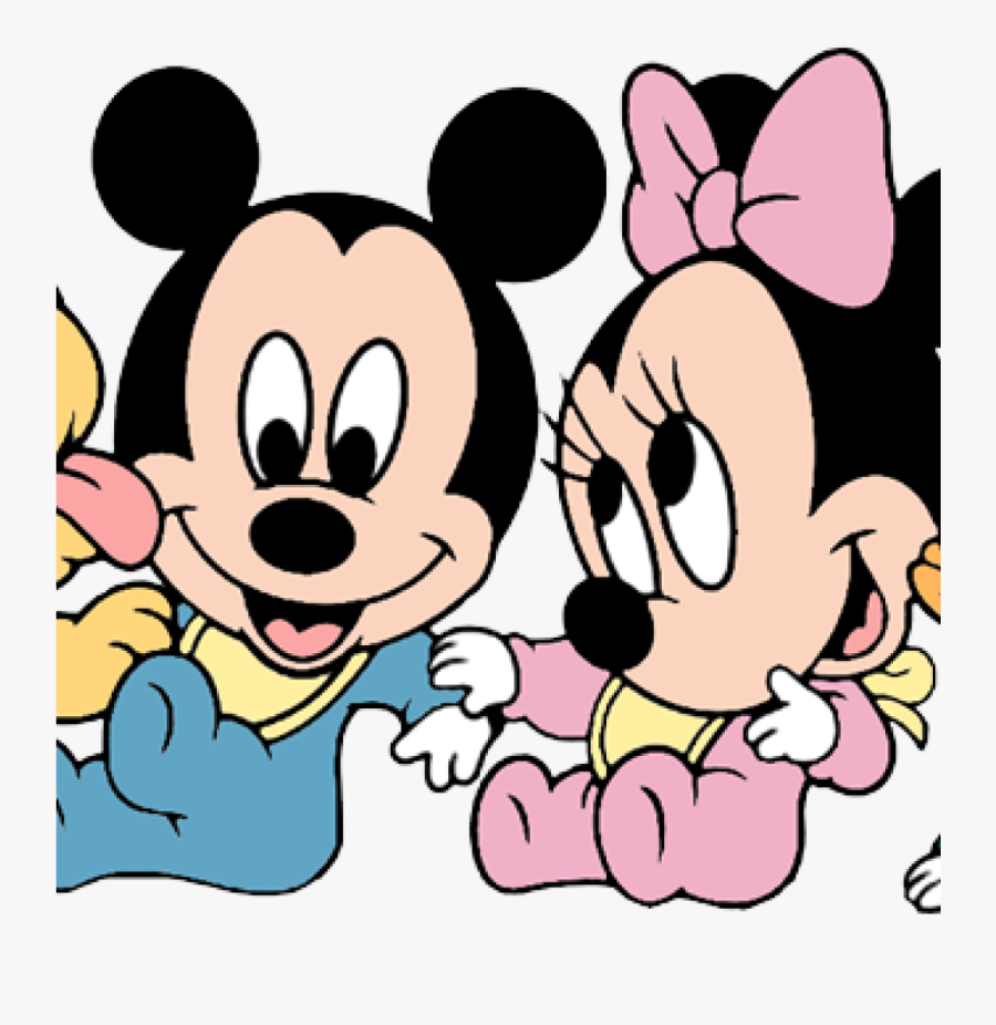 Disney Baby Clipart Disney Babies Clip Art 7 Disney - Baby Mickey Mouse And Friends, Transparent Clipart