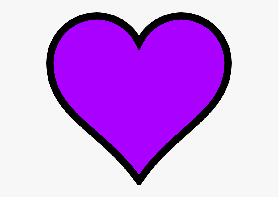 Light - Purple - Heart - Clipart - Purple Heart Clipart, Transparent Clipart