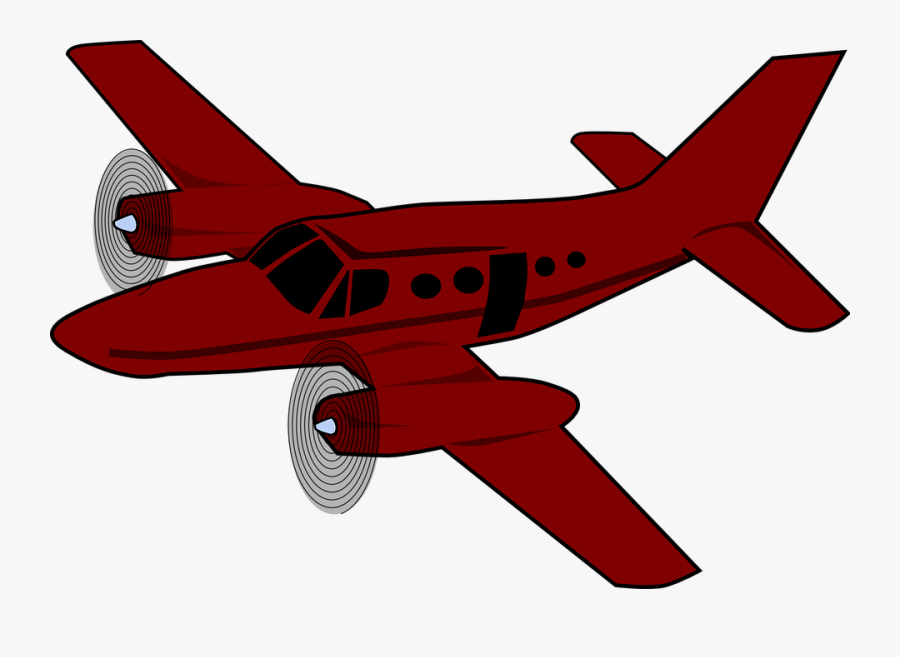 Download Red Aeroplane Clipart Airplane Aircraft Clip - U2 Plane Clipart, Transparent Clipart