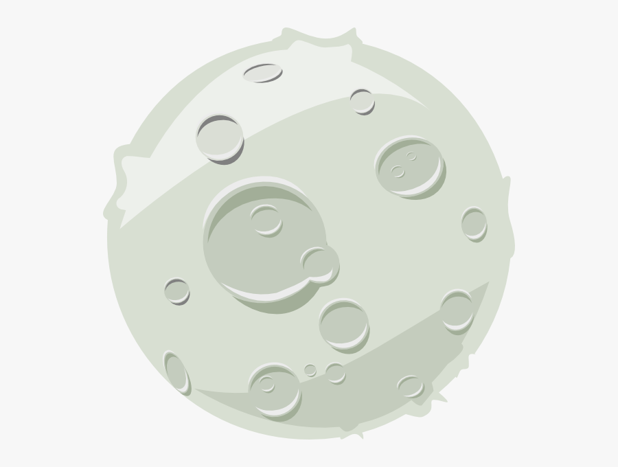 Cartoon Moon, Transparent Clipart