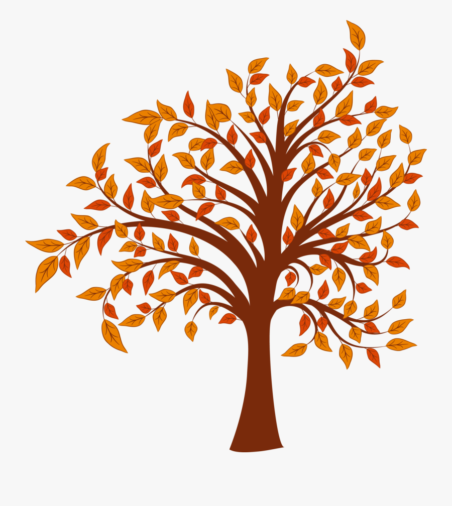 Fall Leaves Fall Clip Art Autumn Clipart - Autumn Tree Clip Art, Transparent Clipart