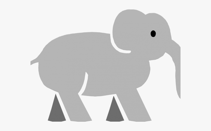 Indian Elephant, Transparent Clipart