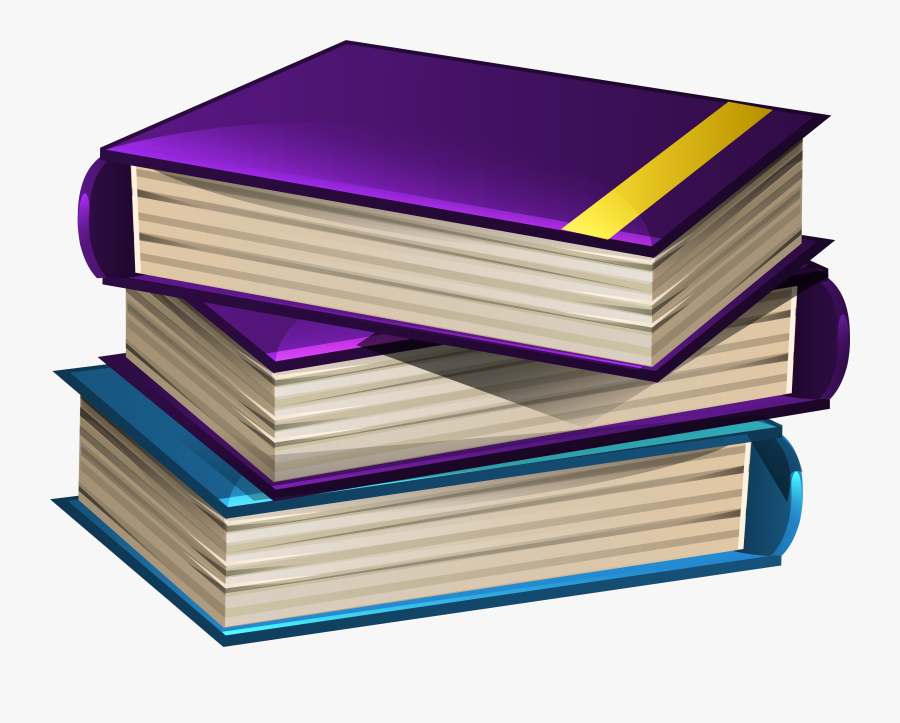 Book School Cliparts - Transparent School Books Png, Transparent Clipart