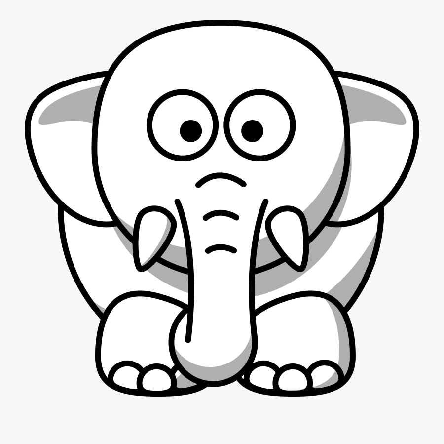 Christmas Elephant Clipart Clip Art Animal Black And White