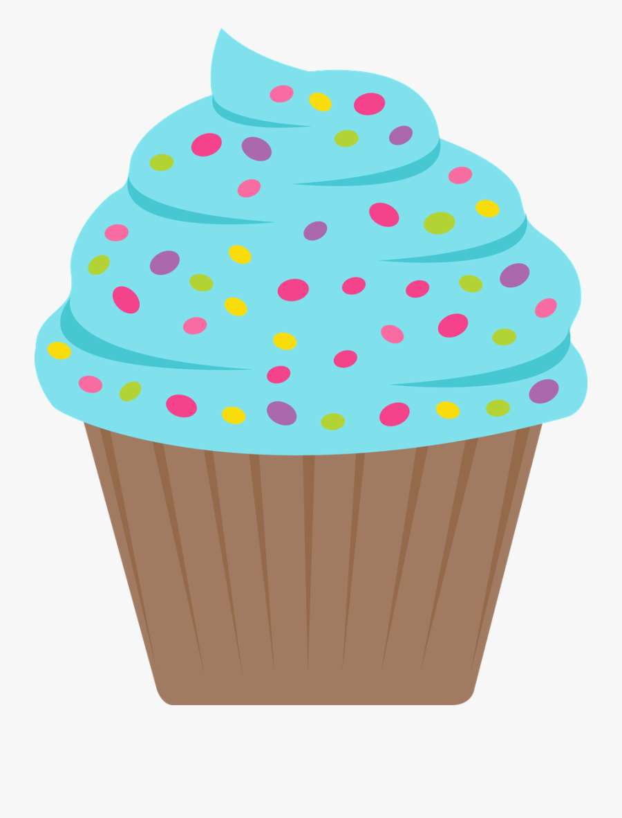 Transparent Background Cup Cake Clip Art, Transparent Clipart