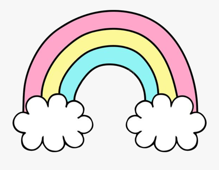 Transparent Rainbow Clip Art - Transparent Rainbow Png Background, Transparent Clipart