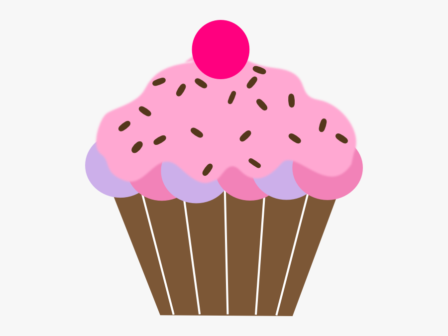 Cute Birthday Cupcake Clip Art Free Clipart Images - Transparent Background Cupcake Clipart Png, Transparent Clipart