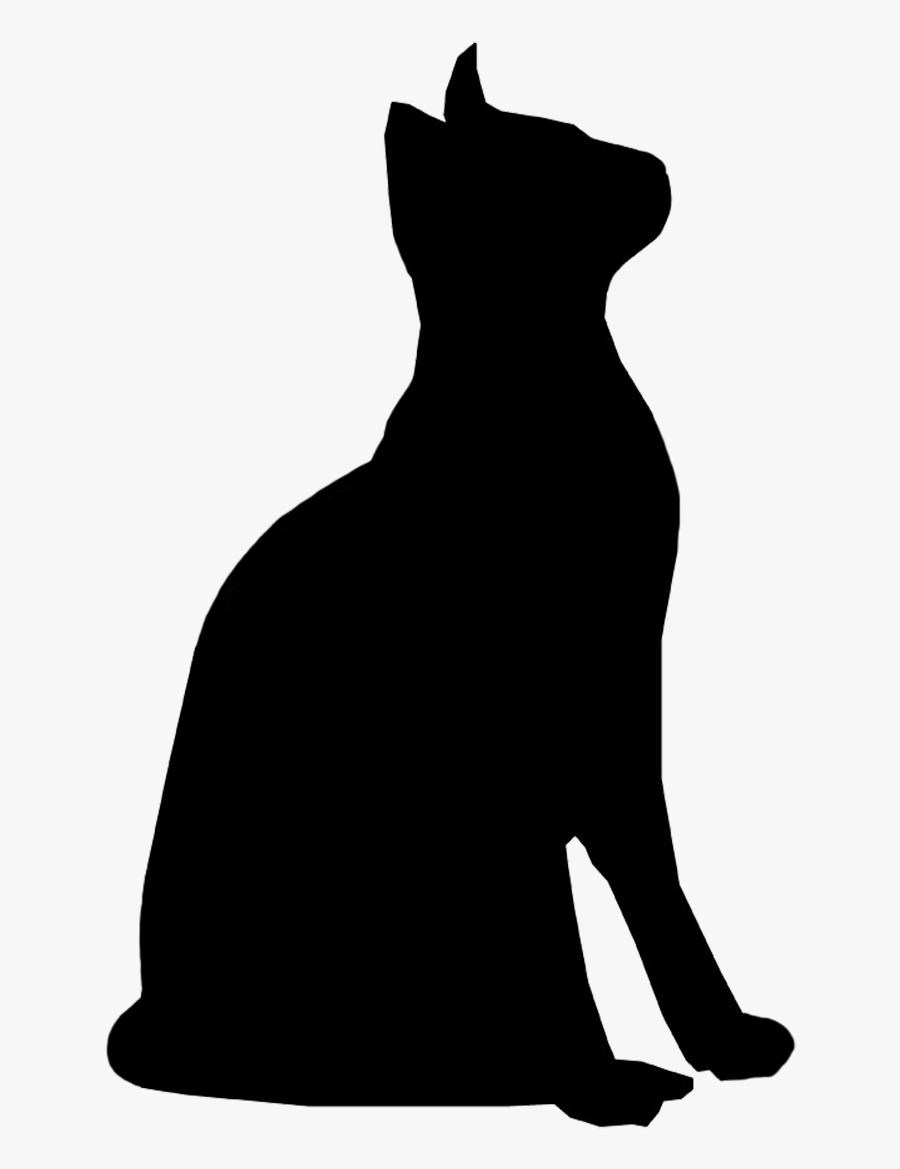 Cat Looking Up Silhouette , Free Transparent Clipart ClipartKey