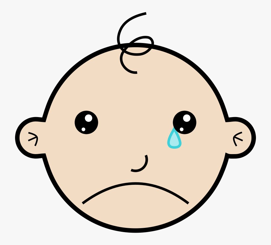 Sad Baby Clipart, Transparent Clipart