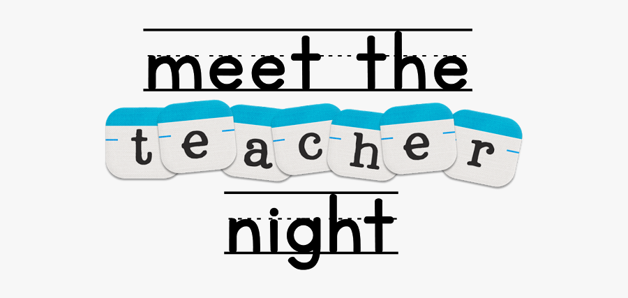 Clip Art Meet The Teacher Clipart - Meet The Teacher Evening, Transparent Clipart