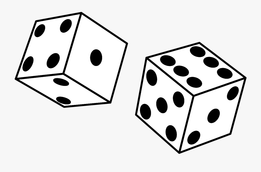 Math Black And White Math Clipart Black And White Free - Dice Black And White Png, Transparent Clipart