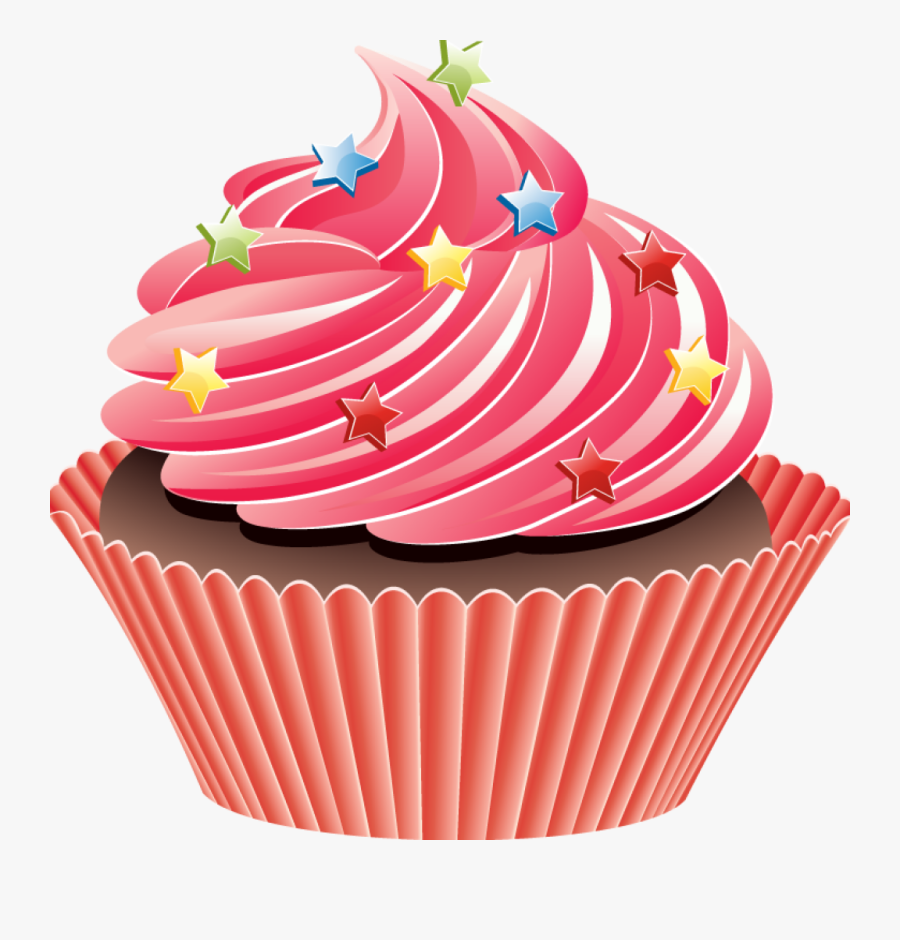 Cupcake Clipart On Valentines Cup Cakes And Clip Art - Cupcake Clipart, Transparent Clipart