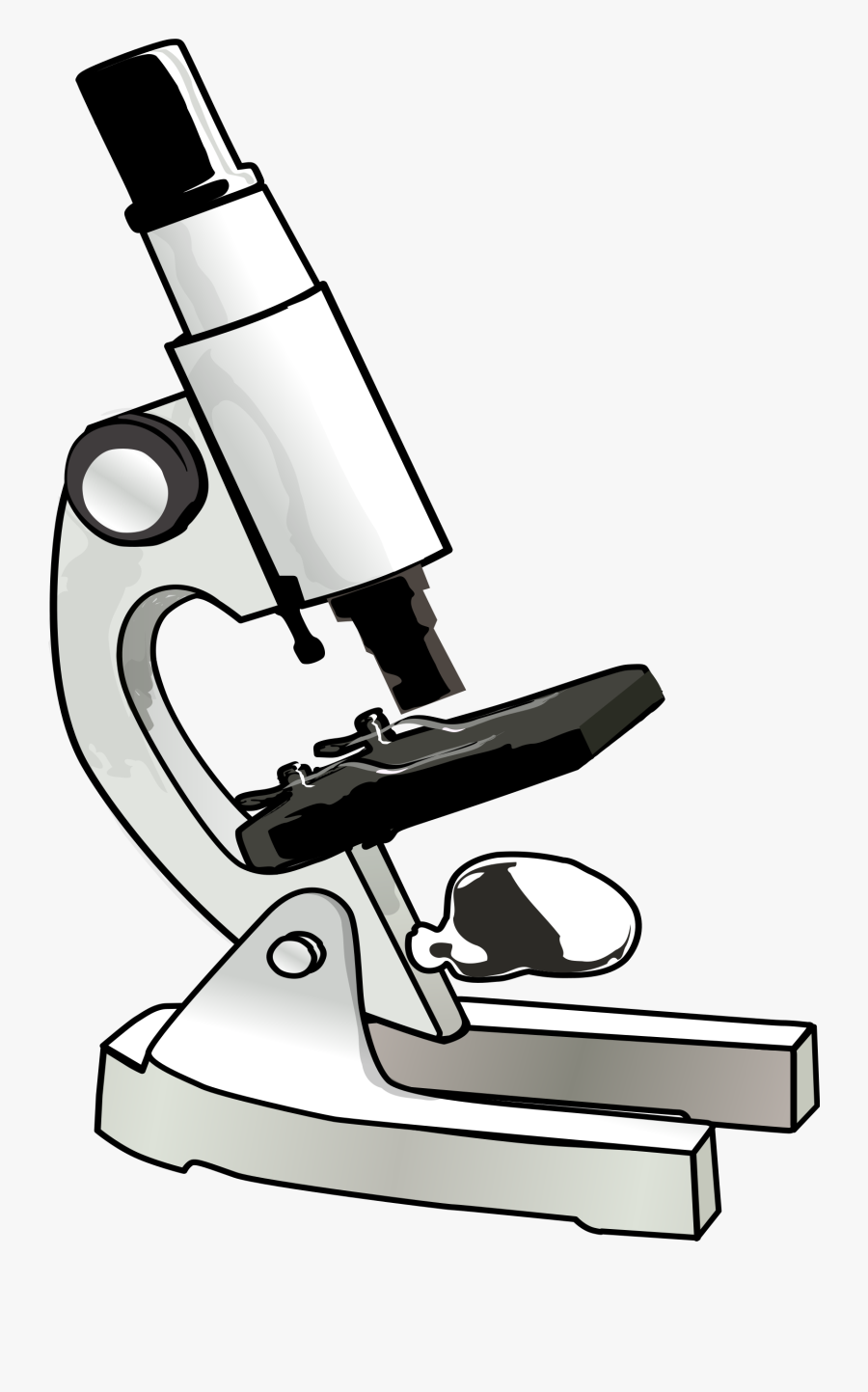 Bacteria Clipart Science - Microscope Clipart, Transparent Clipart