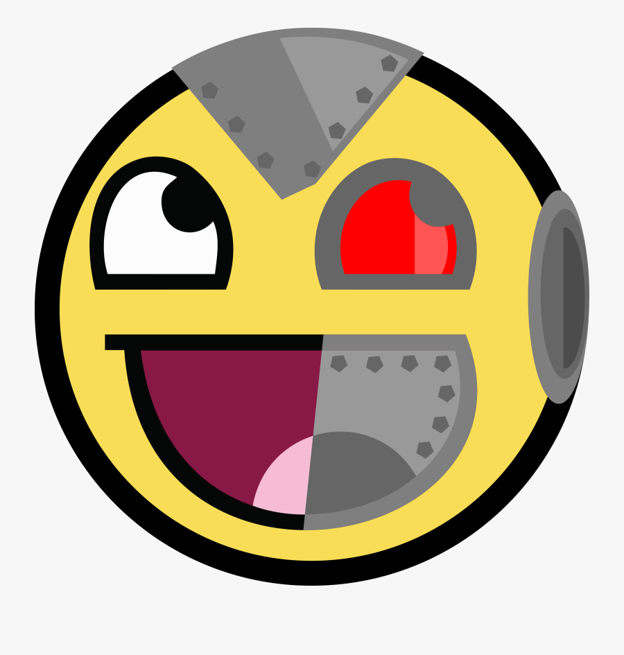 D Happy Face Png, Transparent Clipart