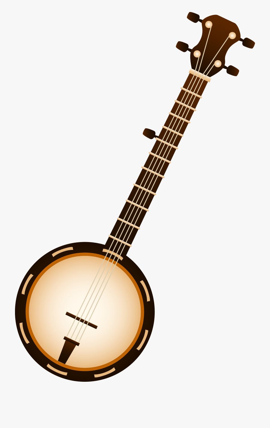 Country Music Clipart Free Clipart Images - Banjo Clipart, Transparent Clipart