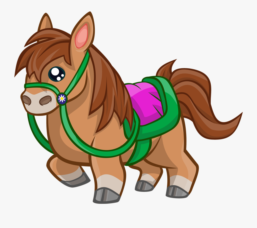 Horse Free To Use Clipart - Cute Horse Clipart, Transparent Clipart